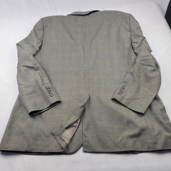 Joseph & Feiss 100% wool check sportscoat executive fit - Picture 5 of 5